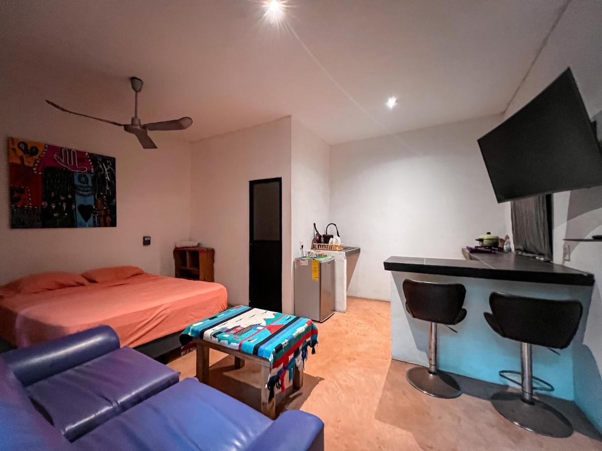 La Punta Apartment Brisas de Zicatela Bagian luar foto